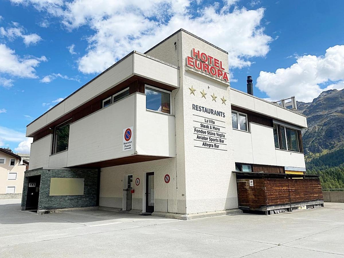 42M2 Alpenschick Mit Balkon, Ausblick, Pool - E405 Daire Saint-Moritz Dış mekan fotoğraf