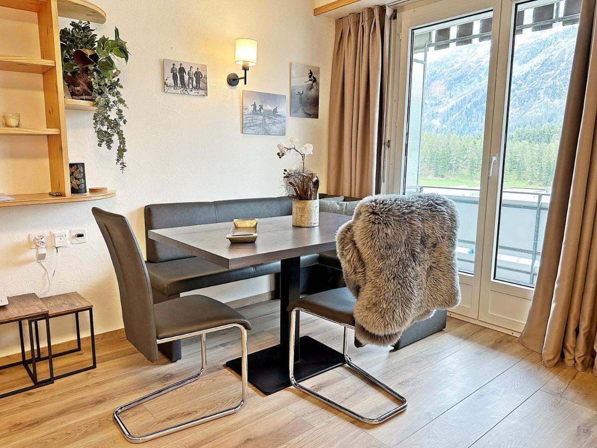 42M2 Alpenschick Mit Balkon, Ausblick, Pool - E405 Daire Saint-Moritz Dış mekan fotoğraf